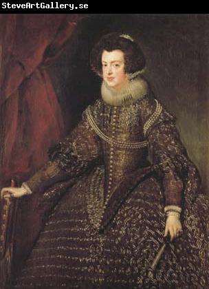 Diego Velazquez Portrait de la reine Elisabeth (df02)